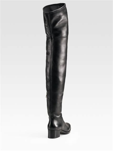 prada boots dames|prada thigh high boots.